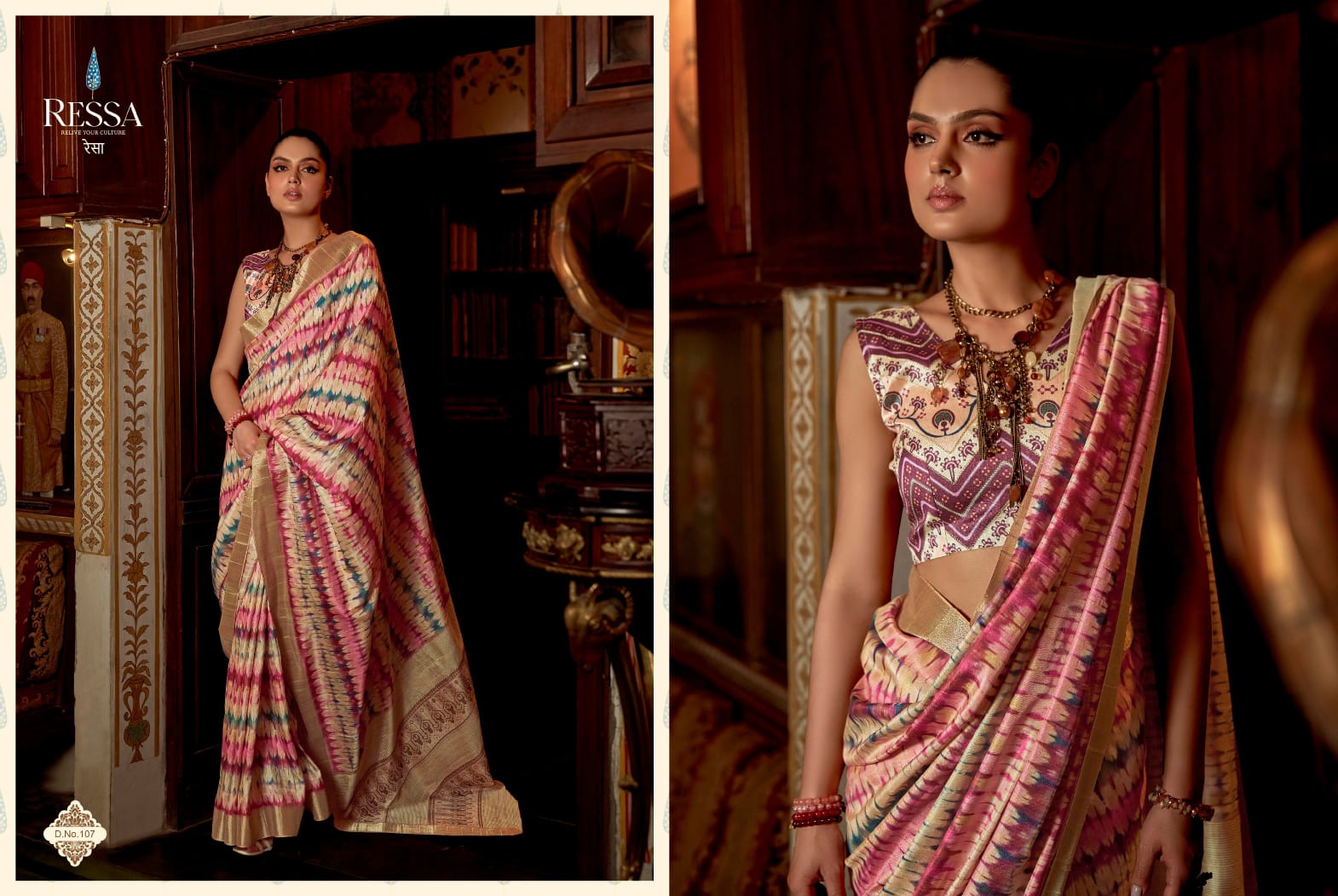 Rangressa By Ressa Kotha Jari Designer Sarees Wholesale Clothing Suppliers In Mumbai
